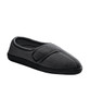 Silverts SV10360 Soft Terry Cloth Slippers Black, Size=L, SV10360-SV2-L