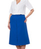 Silverts SV13130 Womens Conventional Elastic Waist Skirt Cobalt, Size=38, SV13130-SV765-38