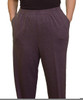 Silverts SV13410 Women's Pull On Elastic Waist Pants with Pockets Aubergine, Size=2XL, SV13410-SV871-2XL
