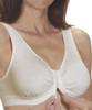 Silverts SV18510 Front Closure Cotton Bras Nude, Size=42, SV18510-SV981-42