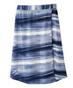 Silverts SV22640 Gorgeous Adjustable Wrap Skirt Blue Stripe, Size=S, SV22640-SV149-S