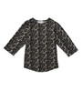 Silverts SV22910 Womens Soft Sweater Knit Adaptive Top Leopard Print, Size=M, SV22910-SV878-M
