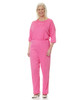 Silverts SV23310 Womens Dementia Alzheimer's Anti Strip Jumpsuits Fuschia, Size=M, SV23310-SV63-M