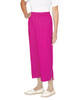 Silverts SV23430 Womens Wheelchair Cotton Capris Pants Magenta, Size=XL, SV23430-SV247-XL