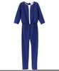 Silverts SV23460 Womens Stylish, Extra-Secure Anti-Strip Jumpsuit Navy, Size=XL, SV23460-SV3-XL