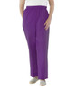 Silverts SV23470 Womens Cotton Wheelchair Pants Purple, Size=M, SV23470-SV62-M