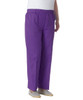 Silverts SV23480 Women's Easy Access Cotton Pants Purple, Size=2XL, SV23480-SV62-2XL