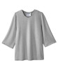 Womens Soft Open Back Adaptive Top - Heather Fog Gray Sizes: S-3XL