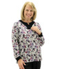 Silverts SV23690 Fashionable Soft Open Back Adaptive Top For Women Orchid, Size=XS, SV23690-SV431-XS