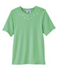 Silverts SV24710 Women's Soft Embroidered Adaptive Top Spearmint, Size=3XL, SV24710-SV395-3XL