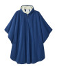 Warm Wheelchair Cape for Women & Men with Hood Ink Blue, Size=OS