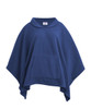 Silverts SV30300 Comfy Polar Fleece Poncho Capes for Women Estate Blue, Size=OS, SV30300-SV1261-OS