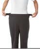 Silverts SV41010 Stretchy Wheelchair Pants for Women Charcoal, Size=3XL, SV41010-SV7-3XL