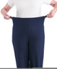 Silverts SV41020 Womens Arthritis Easy Grip Wide Leg Pull On Pants   Navy, Size=XS, SV41020-SV3-XS