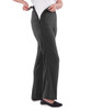 Silverts SV45020 Quality Womens Side Zipper Pants  Gray, Size=S, SV45020-SV1115-S