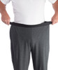 Silverts SV50160 Mens Arthritis Easy Grip Wide Leg Pull On Pants  Charcoal, Size=XL, SV50160-SV7-XL