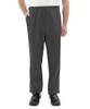 Silverts SV50240 Mens Cotton Easy Access Open Side Pants Gray, Size=S, SV50240-SV1115-S