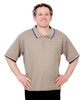 Silverts SV50710 Handsome Adaptive Polo Shirt Tops Beige, Size=XL, SV50710-SV5-XL