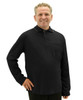 Silverts SV50780 Mens Adaptive Open Back Polo Shirt Charcoal, Size=3XL, SV50780-SV7-3XL