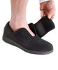 Silverts SV51000 Extra Wide Comfort Shoes for Men Black, Size=13, SV51000-SV2-13