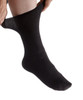 Silverts SV51200 2 Pack Of Half Crew Diabetic Socks For Men Black, Size=OS, SV51200-SV2-OS