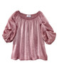 Silverts SV46030 Easy Independent Self Dressing Peasant Top for Women Dusty Rose, Size=XL, SV46030-SV16-XL