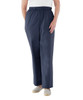 Silverts SV23470 Womens Cotton Wheelchair Pants Navy, Size=L, SV23470-SV3-L