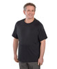 Silverts SV50180 Men's Dri Fit Open-Back T-Shirt  Black, Size=XL, SV50180-SV2-XL