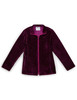 Silverts SV25500 Women's Tracksuit Magzip Top Pull-On Velour Set Fuschia, Size=M, SV25500-SV63-M