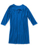 Silverts SV26120 Women's Antimicrobial Open Back Nightgown Blue, Size=XS, SV26120-SV15-XS