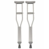 Tall Adult push-button aluminum crutches- heights 5'10" - 6'6" (5091-S) (5091-S)