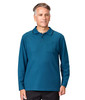 Silverts SV51240 Men's Antimicrobial Open Back Polo Shirt Carribean, Size=M, SV51240-SV1460-M