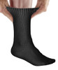 Silverts SV19110 Womens & Mens Simcan Comfort Diabetic Sock Black, Size=KING, SV19110-SV2-KING