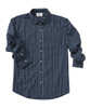 Silverts SV50750 Adaptive Sport Shirt for Men Multi-Blue Check, Size=M, SV50750-SV1418-M