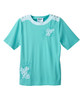 Silverts SV161  Senior Women's Adaptive Open Back Scoop Neck Top Lt. Turquoise, Size=M, SV161-SV2061-M Silverts SV161  Senior Women's Adaptive Open Back Scoop Neck Top Lt. Turquoise, Size=M, SV161-SV2061-M