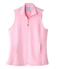 Silverts SV165 Senior Women's Adaptive Mag Zip Track Suit Vest Pink, Size=L, SV165-SV14-L