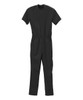 Silverts SV50830 Men's Dementia Alzheimer's Anti Strip Jumpsuit Black, Size=XL, SV50830-BLK-XL