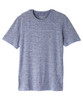 Silverts SV175 Senior Men's Adaptive Open Back Crew Neck T-Shirt Heather Indigo, Size=2XL, SV175-SV2006-2XL