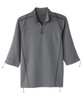 Silverts SV609 Men's Zippered Post Surgery Adaptive Recovery Top Heather Gray/Black, Size=2XL, SV609-SV2079-2XL