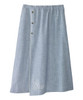 Silverts SV015 Senior Women's Open Back Adaptive Skirt Breezy Blue, Size=2XL, SV015-SV2003-2XL