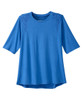 Silverts SV149 Senior Women's Adaptive Open Back Embroidered T-Shirt Electric Blue, Size=S, SV149-SV2007-S