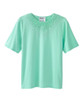 Silverts SV158 Senior Women's Adaptive Open Back Embellished T-shirt Mint, Size=L, SV158-SV153-L