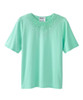 Silverts SV158 Senior Women's Adaptive Open Back Embellished T-shirt Mint, Size=XL, SV158-SV153-XL