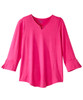 Silverts SV151 Senior Womens Adaptive Open Back Notched Neck Top  Shocking Pink, Size=XL, SV151-SV2022-XL