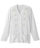 Silverts SV174 Pretty Senior Women's Adaptive Open Back Cardigan White, Size=3XL, SV174-SV39-3XL