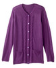 Silverts SV178 Senior Women's Conventional Cardigan Plum, Size=2XL, SV178-SV441-2XL