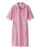 Silverts SV314 Senior Women's Adaptive Open Back Embroidered Linen Dress Dusty Pink, Size=S, SV314-SV2004-S