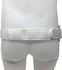 CMO WHITE DOUBLE HERNIA BELT - LARGE, 0118 WHI LG