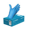TRIOFORCE 007-77702IN/PF TrioForce Nitrile Disposable Examination Gloves Medium (Case of 1000 Gloves)