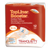 Tranquility 3097 TopLiner SuperPlus Booster Pads , 8x12s